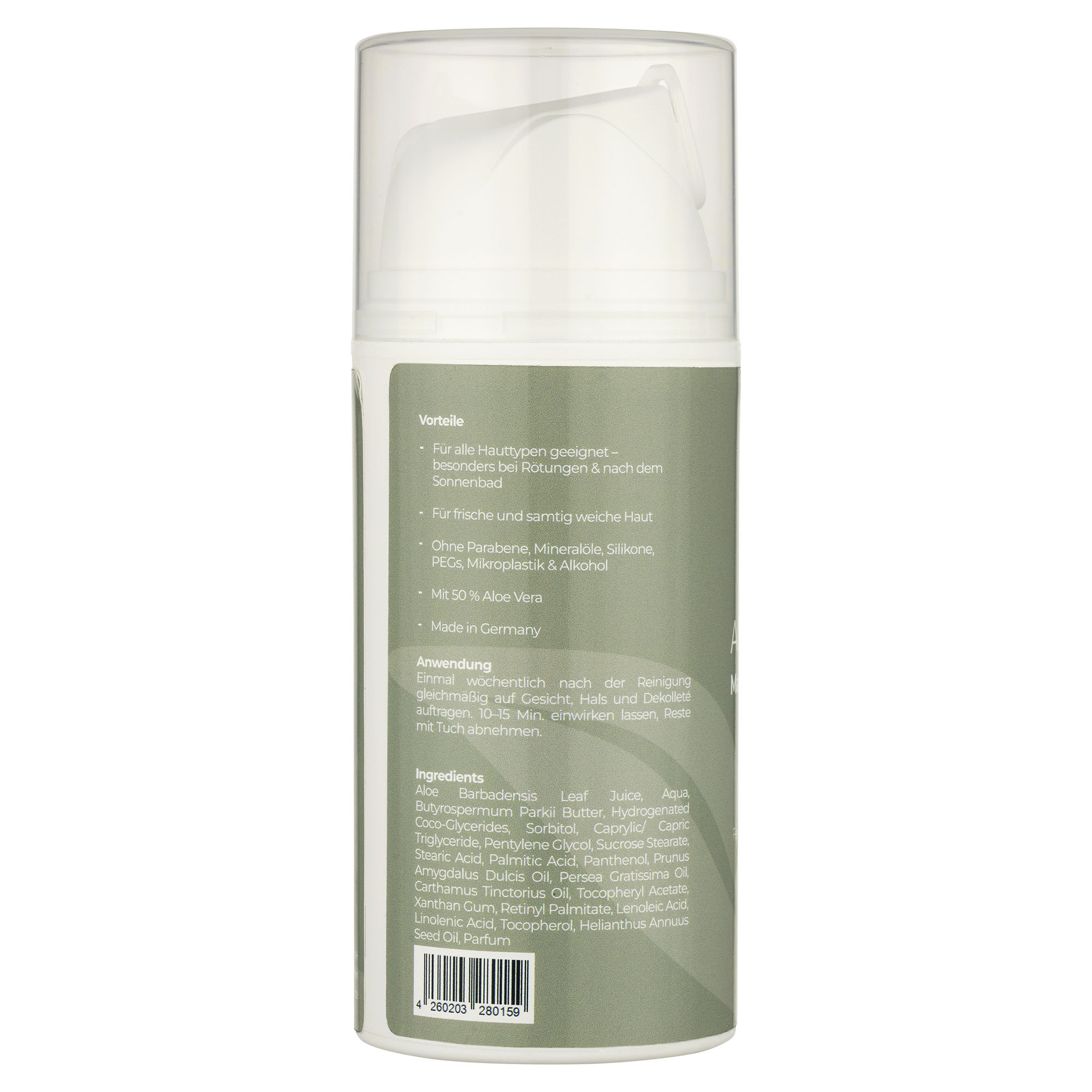 Aloe Vera Maske 