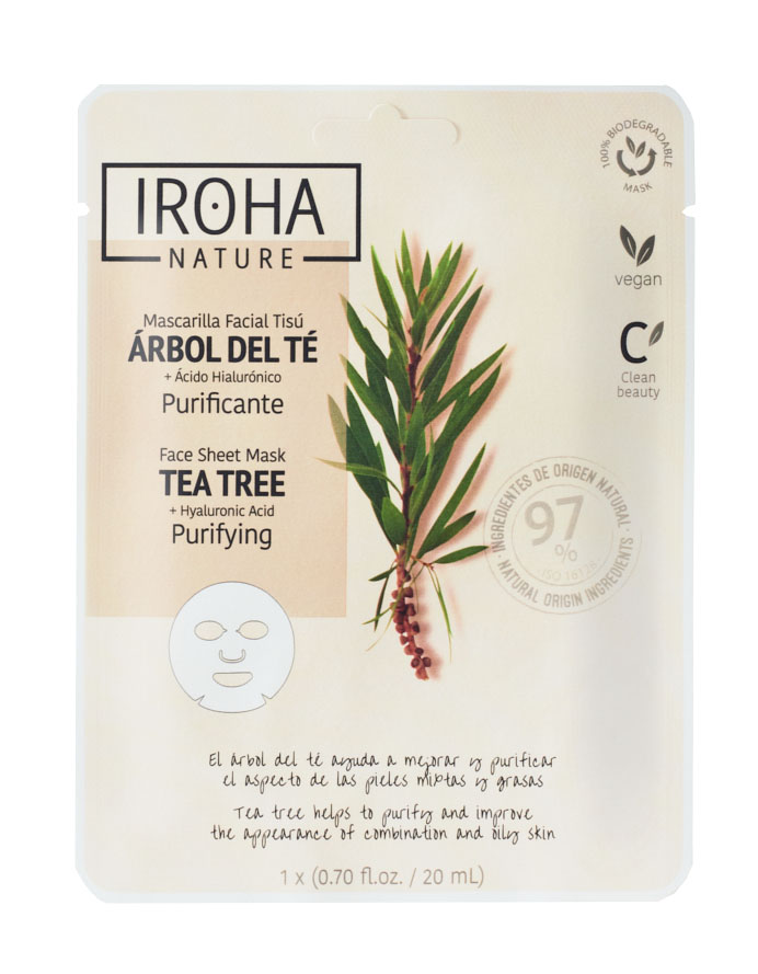 Vliesmaske Purifying Tea Tree