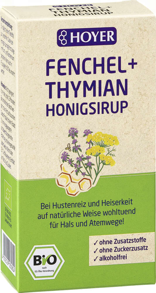 BIO Fenchel & Thymian Honigsirup