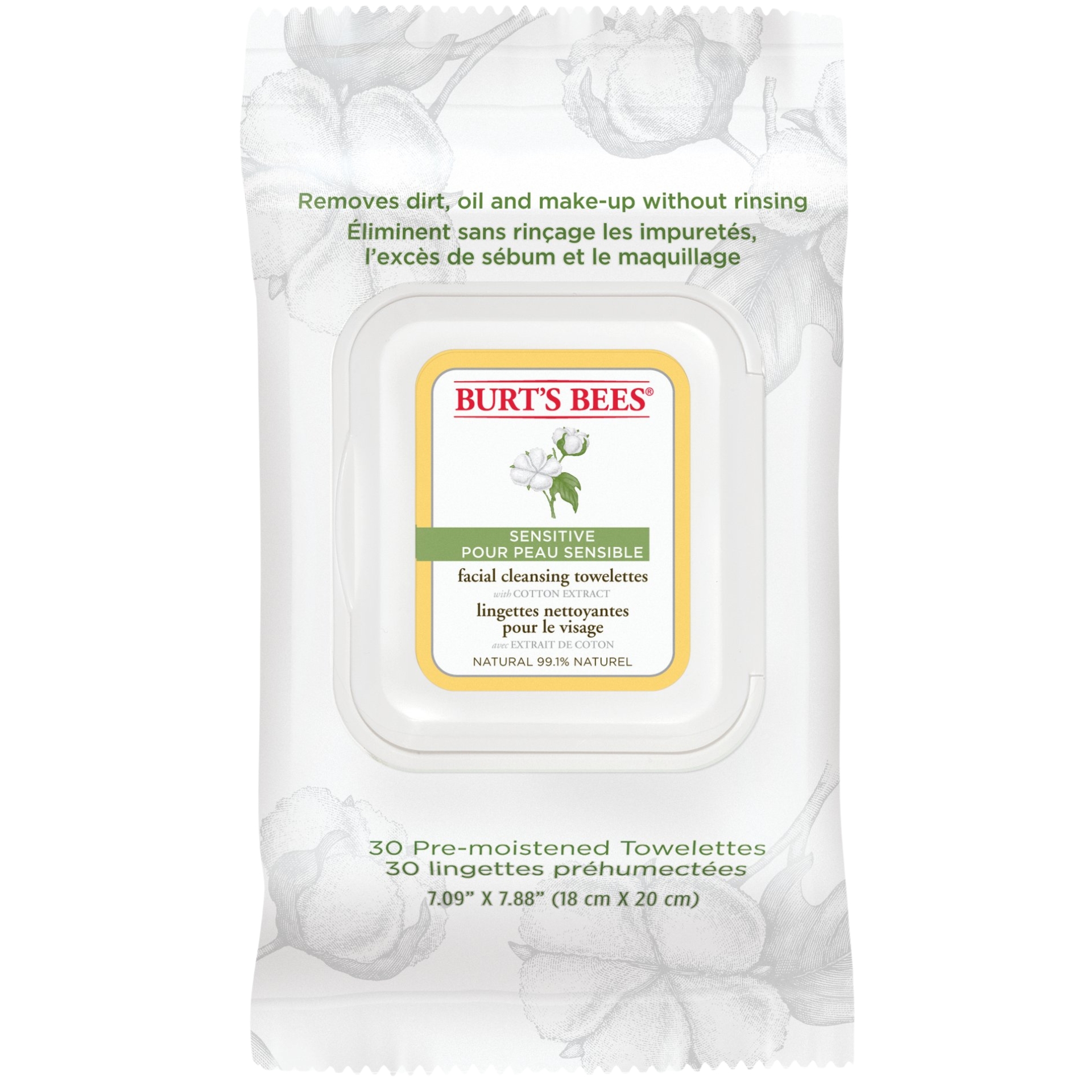 Feuchttücher Facial Cleansing Towelettes sensitive 