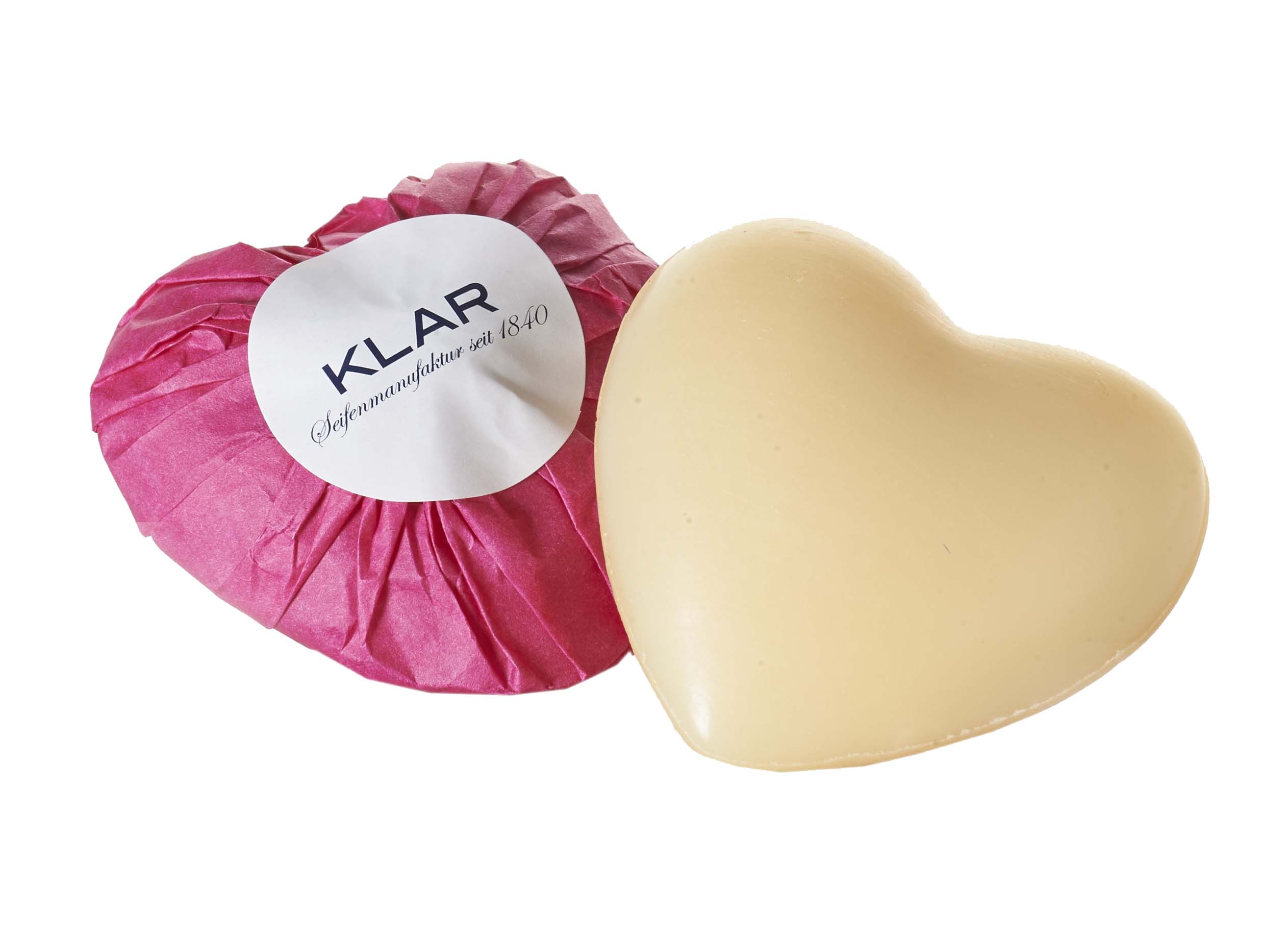 Klar´s Herzseife Rosenblüte