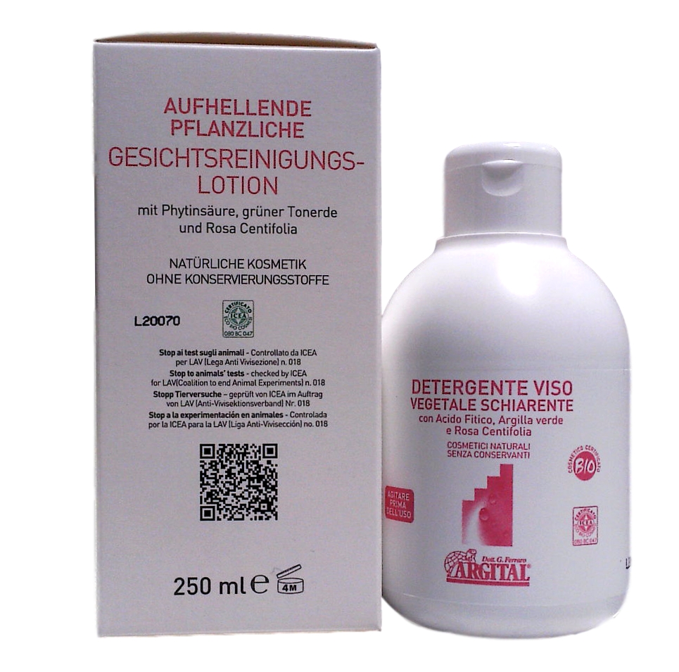 Aufhellende Gesichtsreinigungslotion 