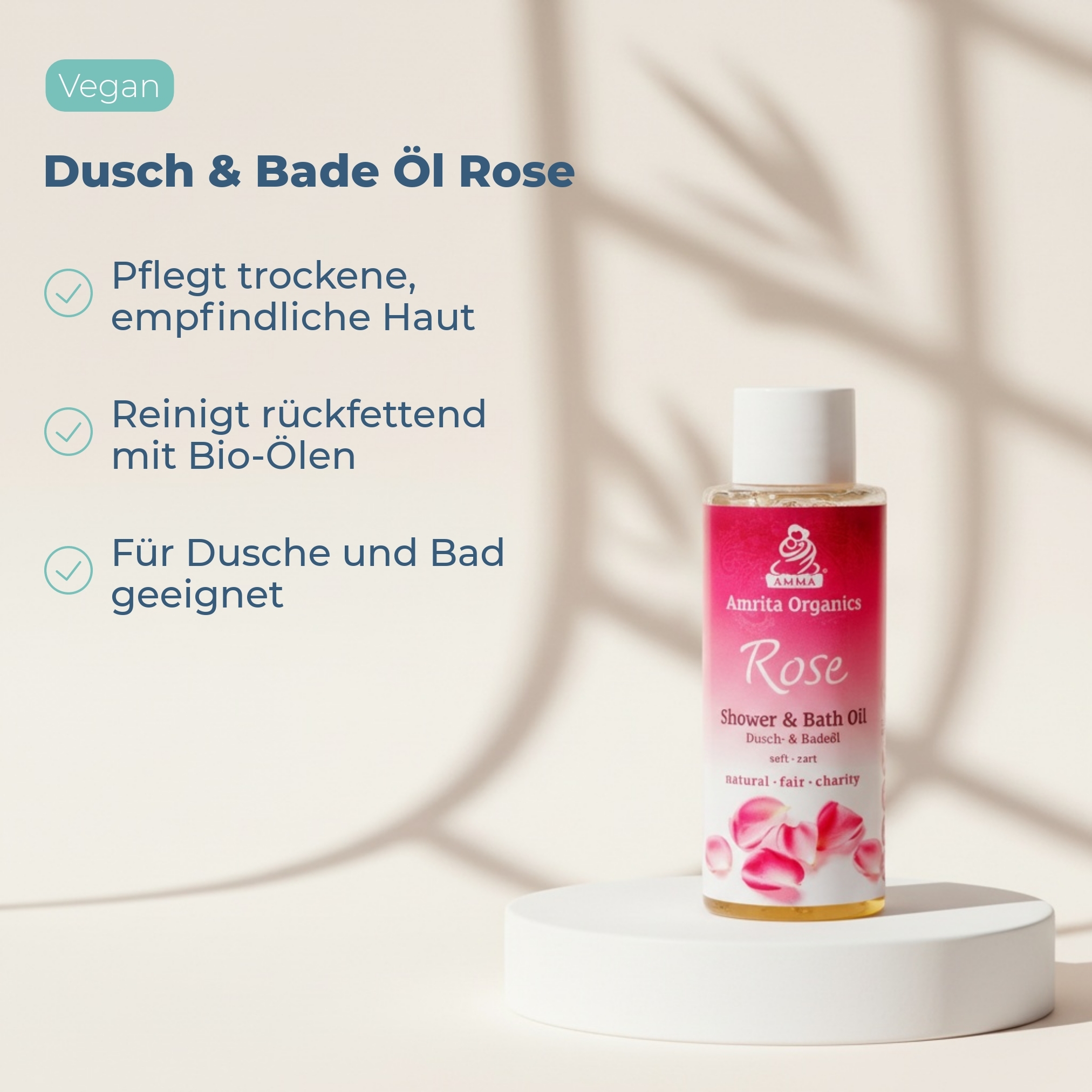 Dusch & Bade Öl Rose 