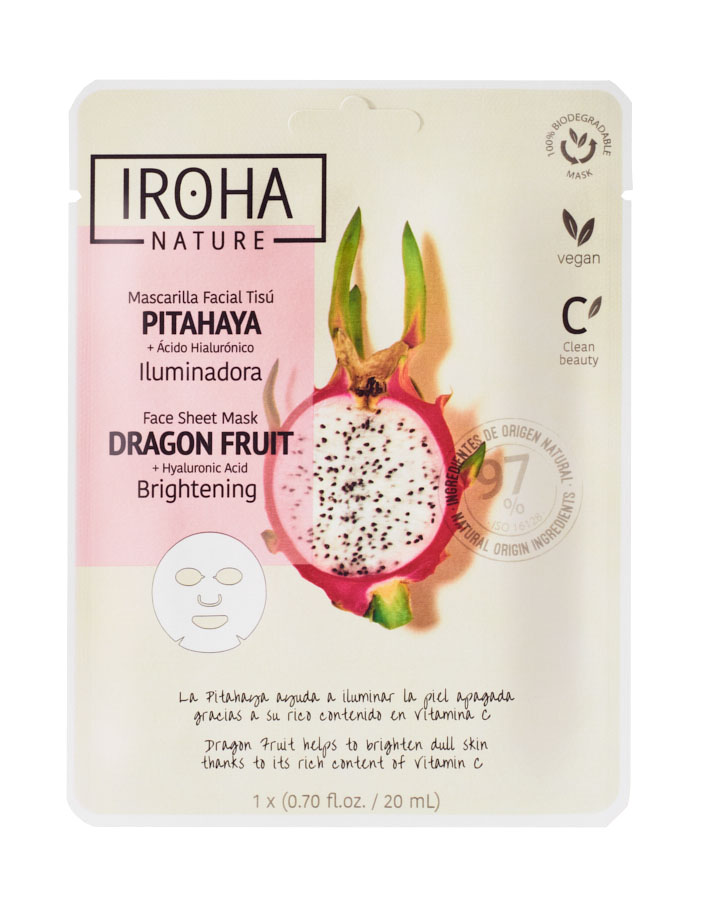 Vliesmaske Brightening Dragon Fruit